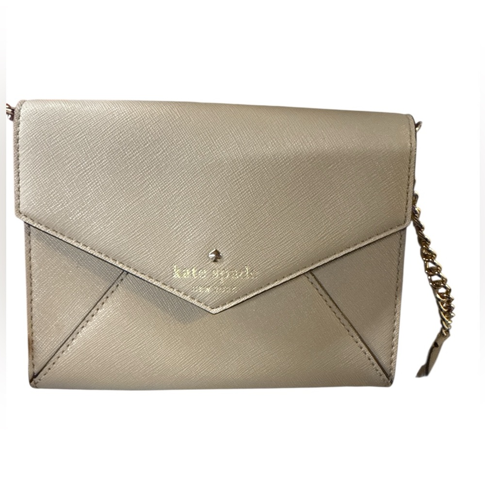 Kate Spade Envelope Monday  Tan Crossbody Bag